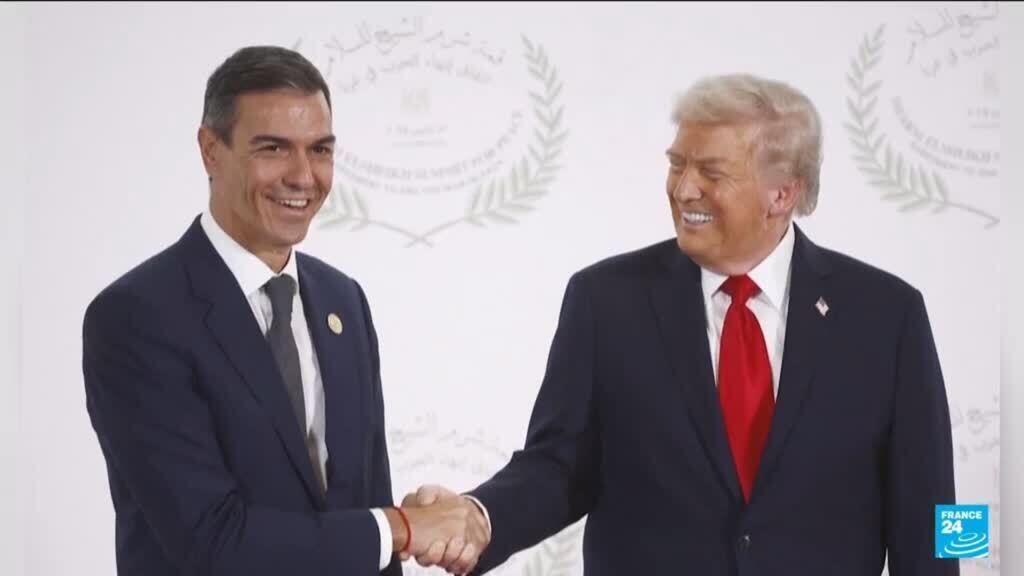 Trump says will 'cut off all trade with Spain' over NATO contribution row