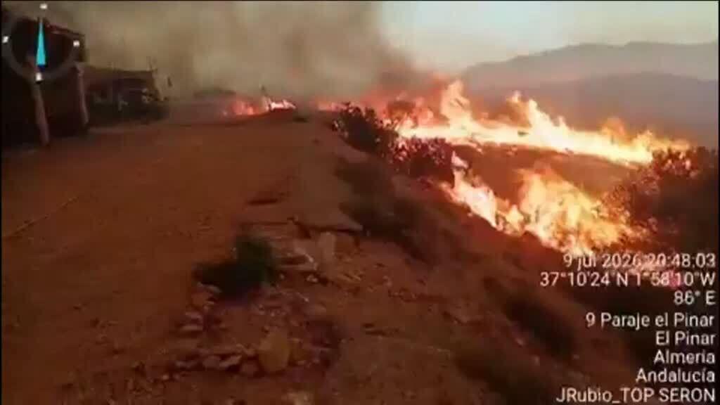 Wildfires rage across Spain as heatwave fuels flames
