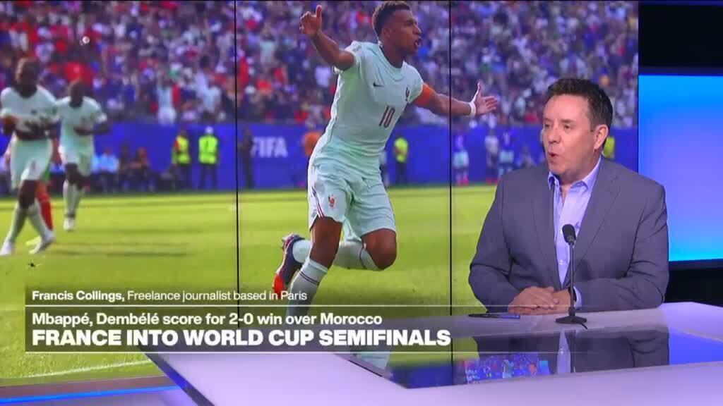 France into World Cup semi-finals : 'When it gets a bit difficult, they can hang in there'