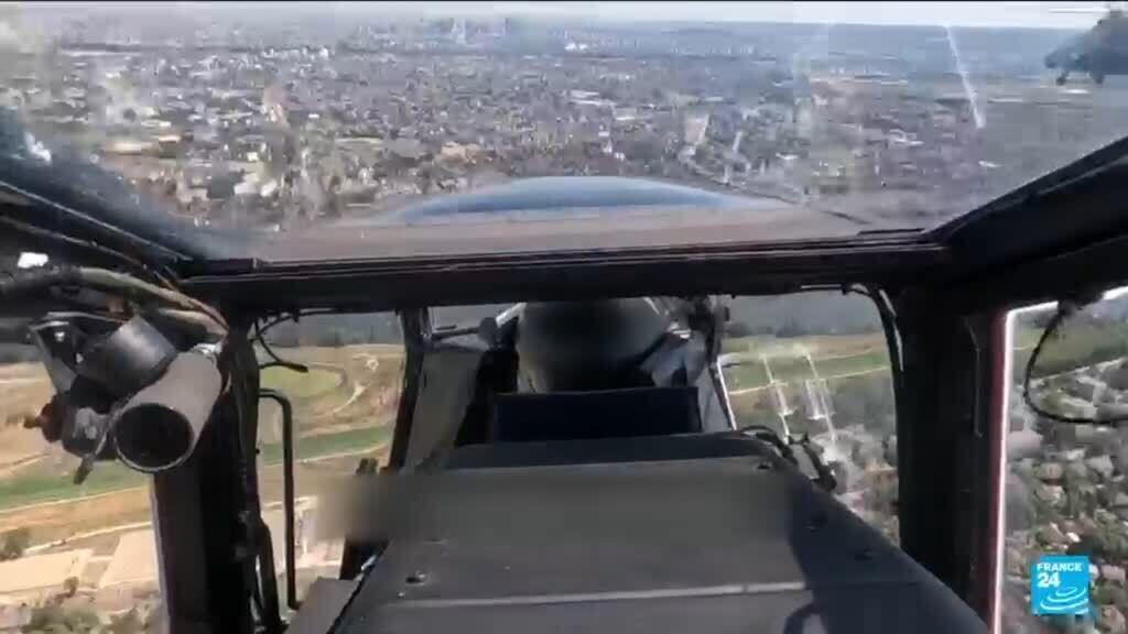 France's combat helicopters train ahead of Bastille day parade
