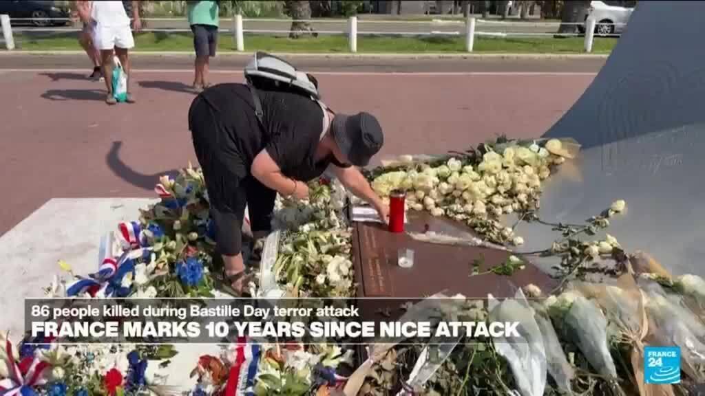 France marks 10 years since Nice terror attack