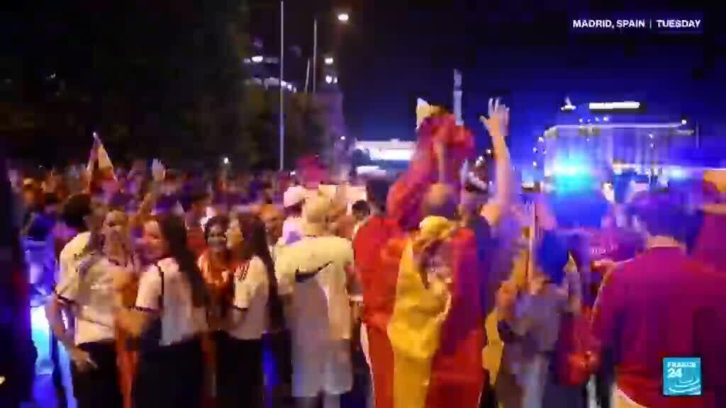 'A tactical thrashing': Spain fans celebrate World Cup win over France