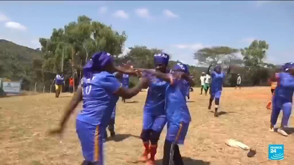 Kenya's 'Soccer Grannies' take to the pitch amid World Cup fever