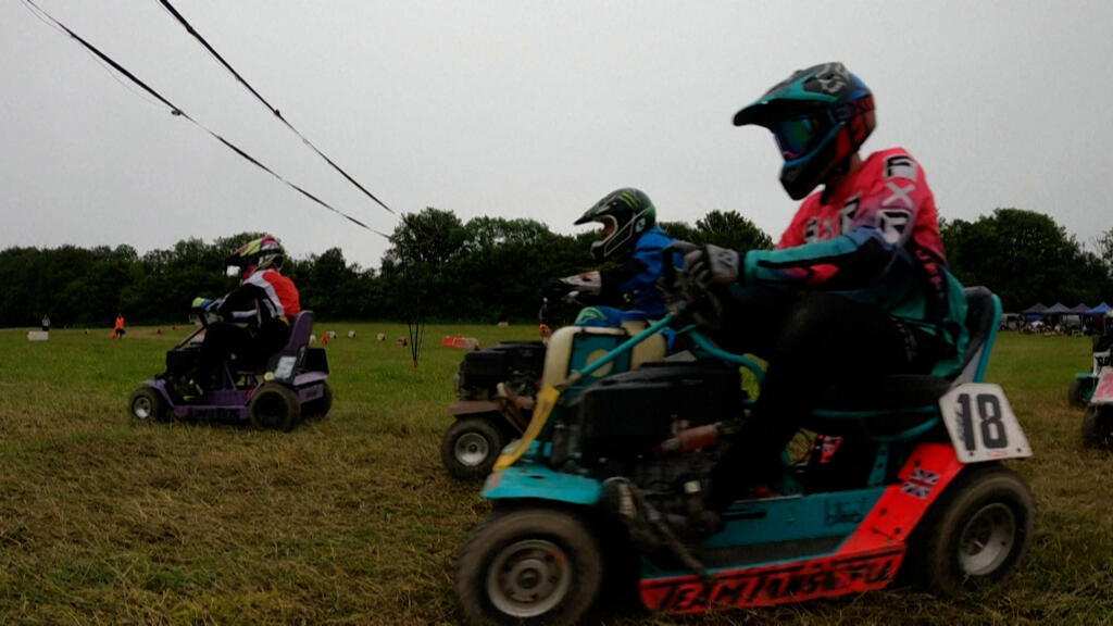 England: Lawn Mower Championships: 'Proper British fun'