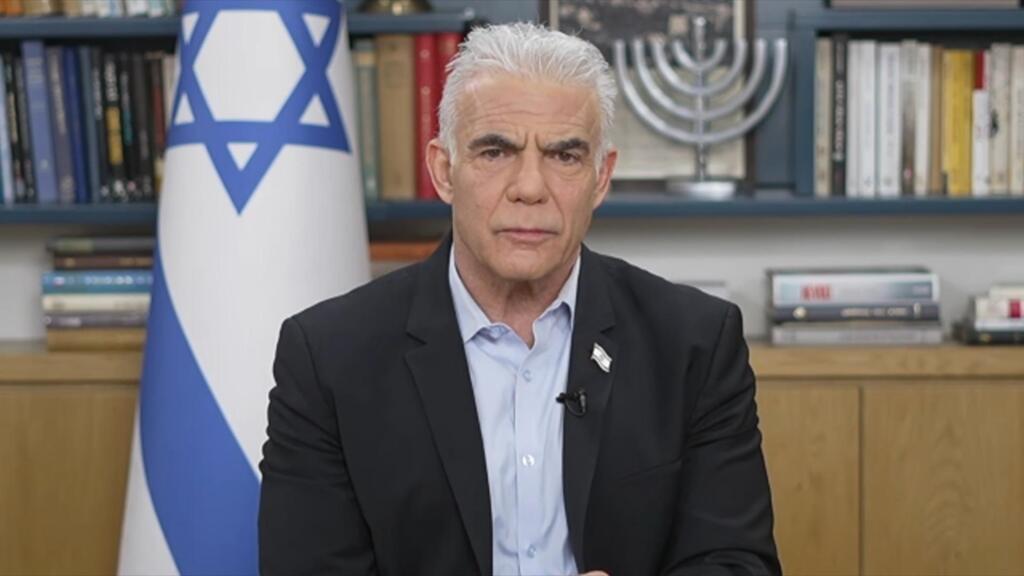 Iran conflict is 'a just war', Israeli opposition leader Lapid says