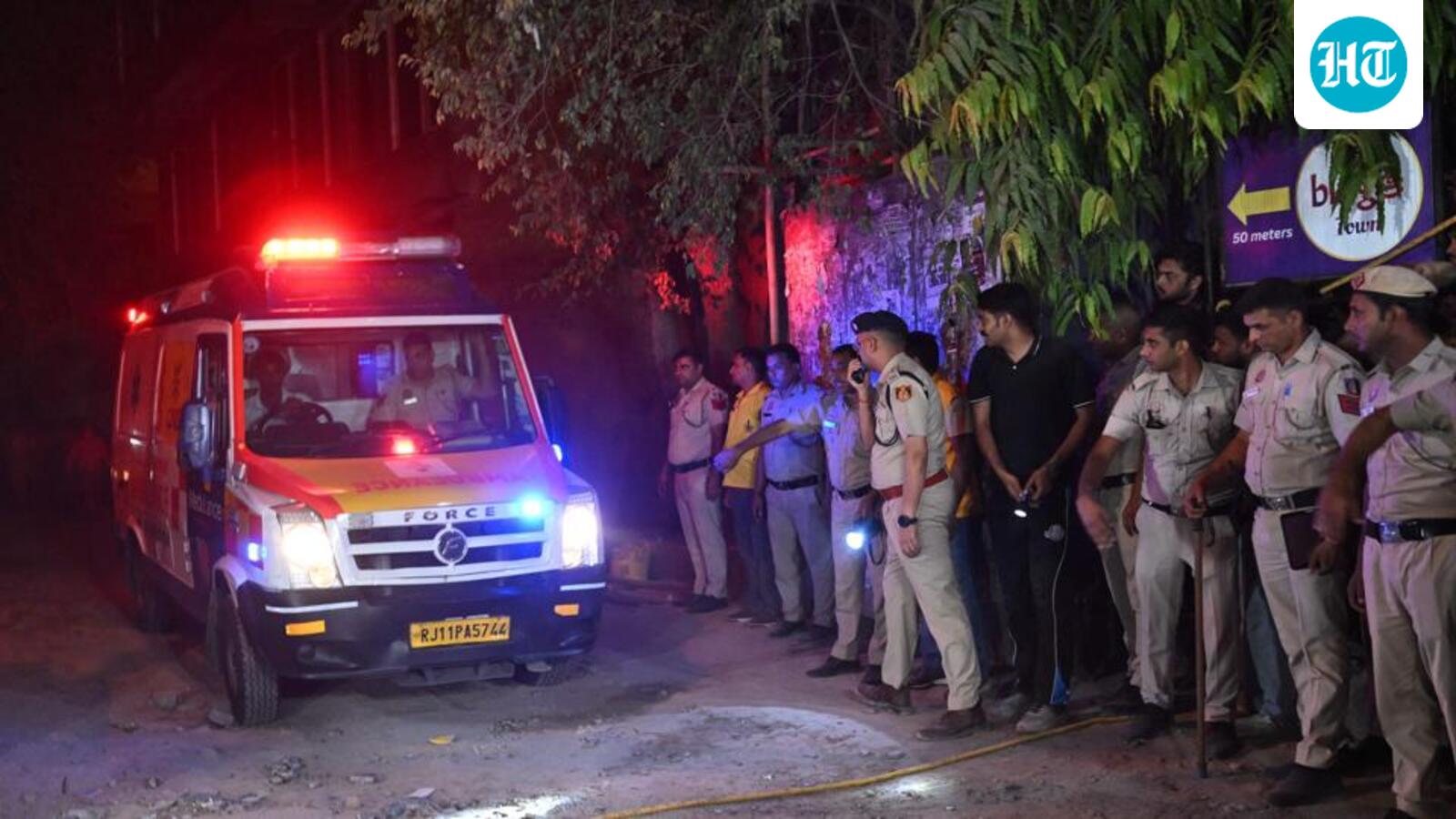 One killed, 8 injured as building collapses near Delhi’s Saket metro; rescue effort on