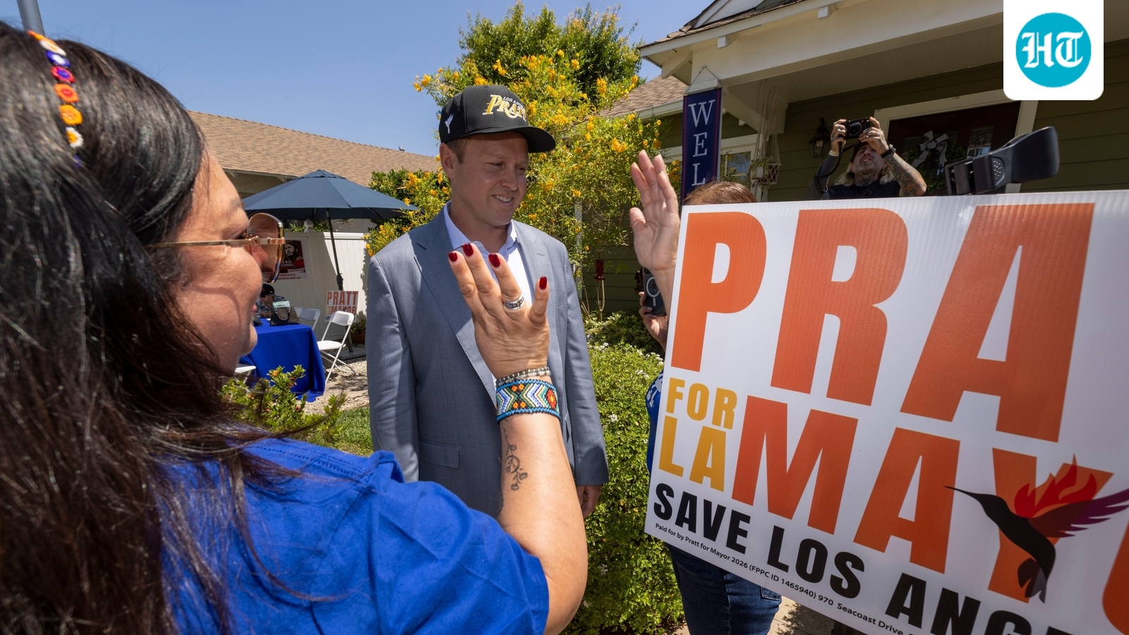 Spencer Pratt drops controversial video of homeless man by ballot box to slam Karen Bass and Nithya Raman