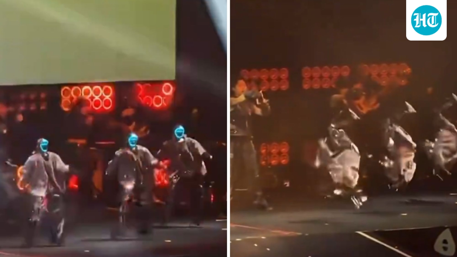 Elon Musk’s one-word reply to robots tearing up stage at US-born singer’s concert in China