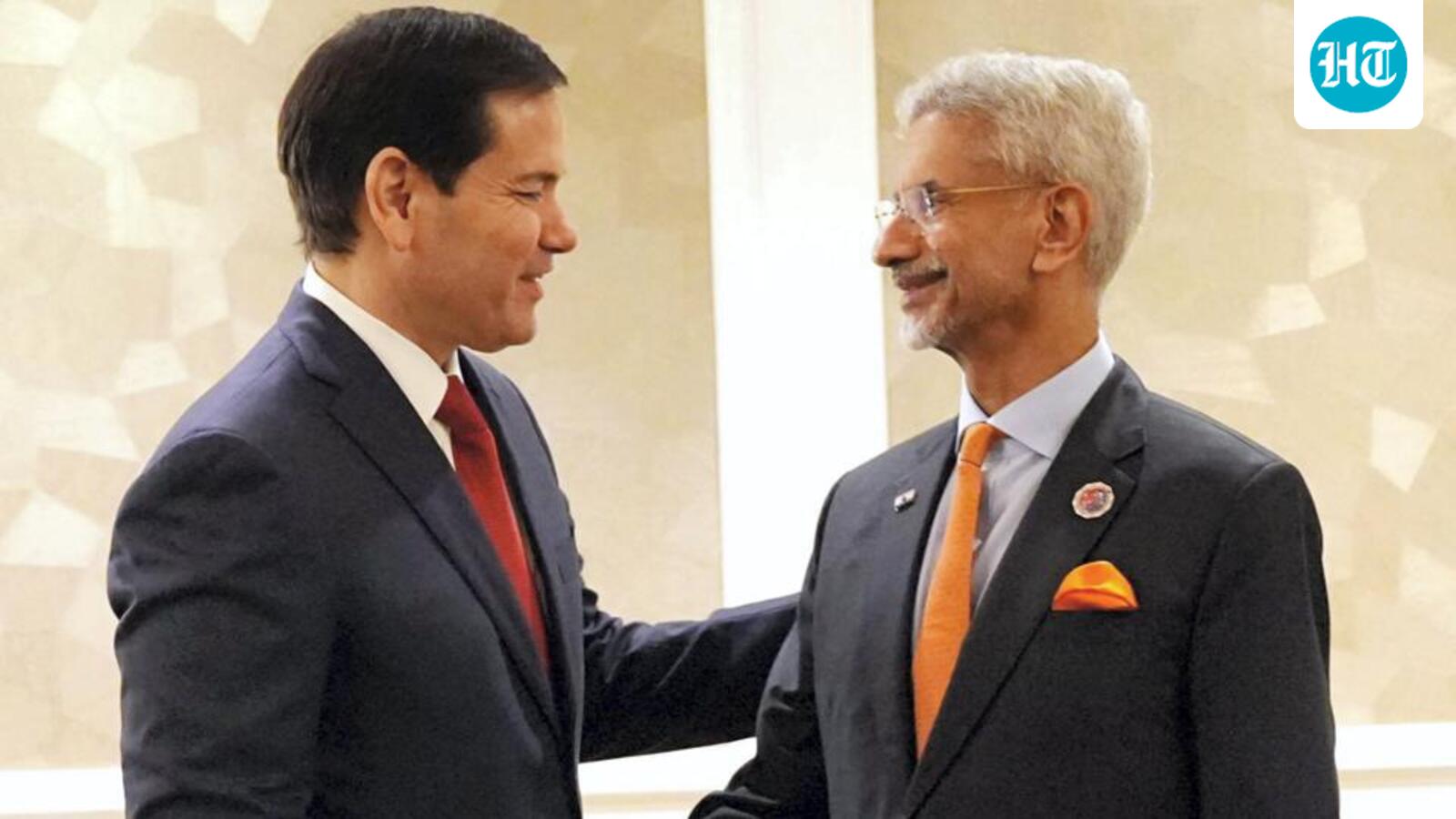 Jaishankar and Marco Rubio discuss trade, defence ties on phone, may meet in Feb