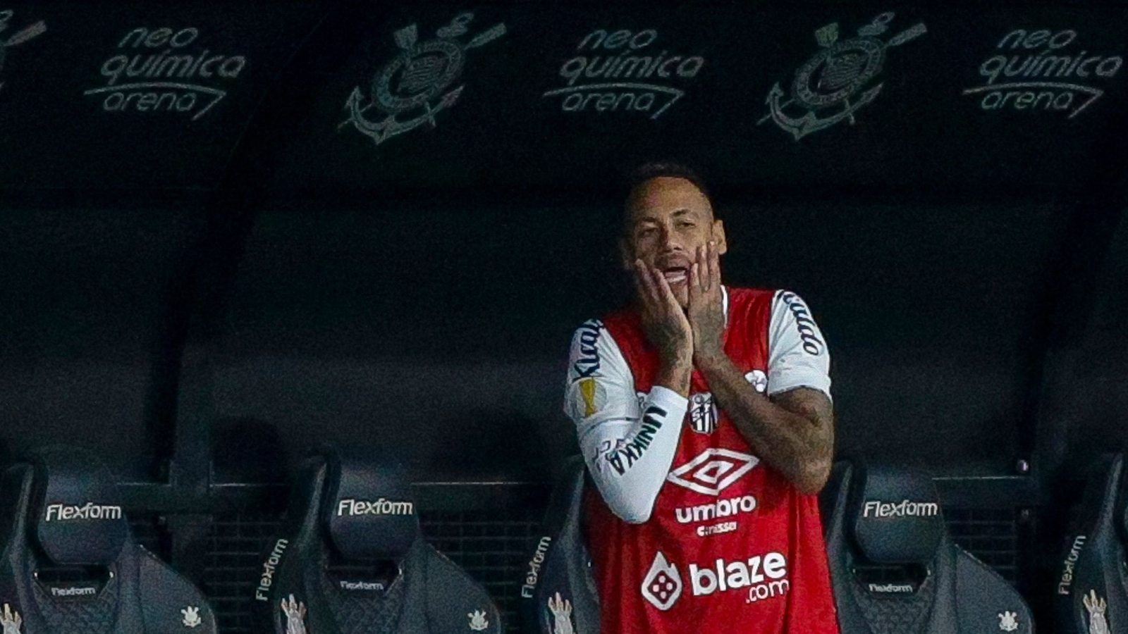 Injured Neymar under fire for missing semifinal with Santos after celebrating Carnival