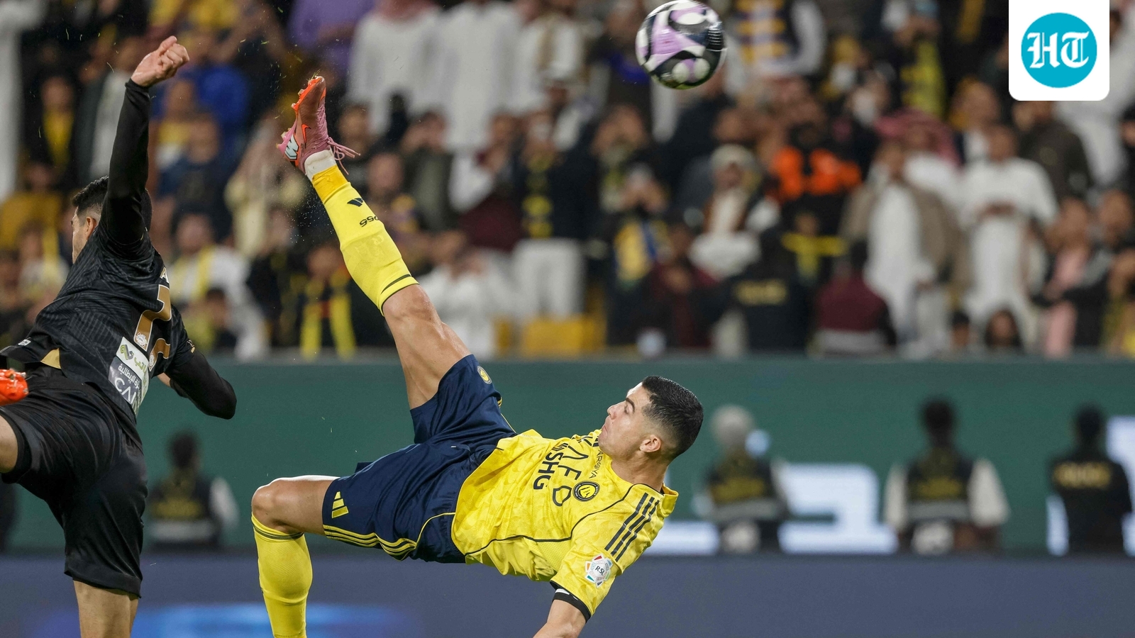 Cristiano Ronaldo defies gravity with acrobatic volley, scores from bicycle kick for Al-Nassr - Watch