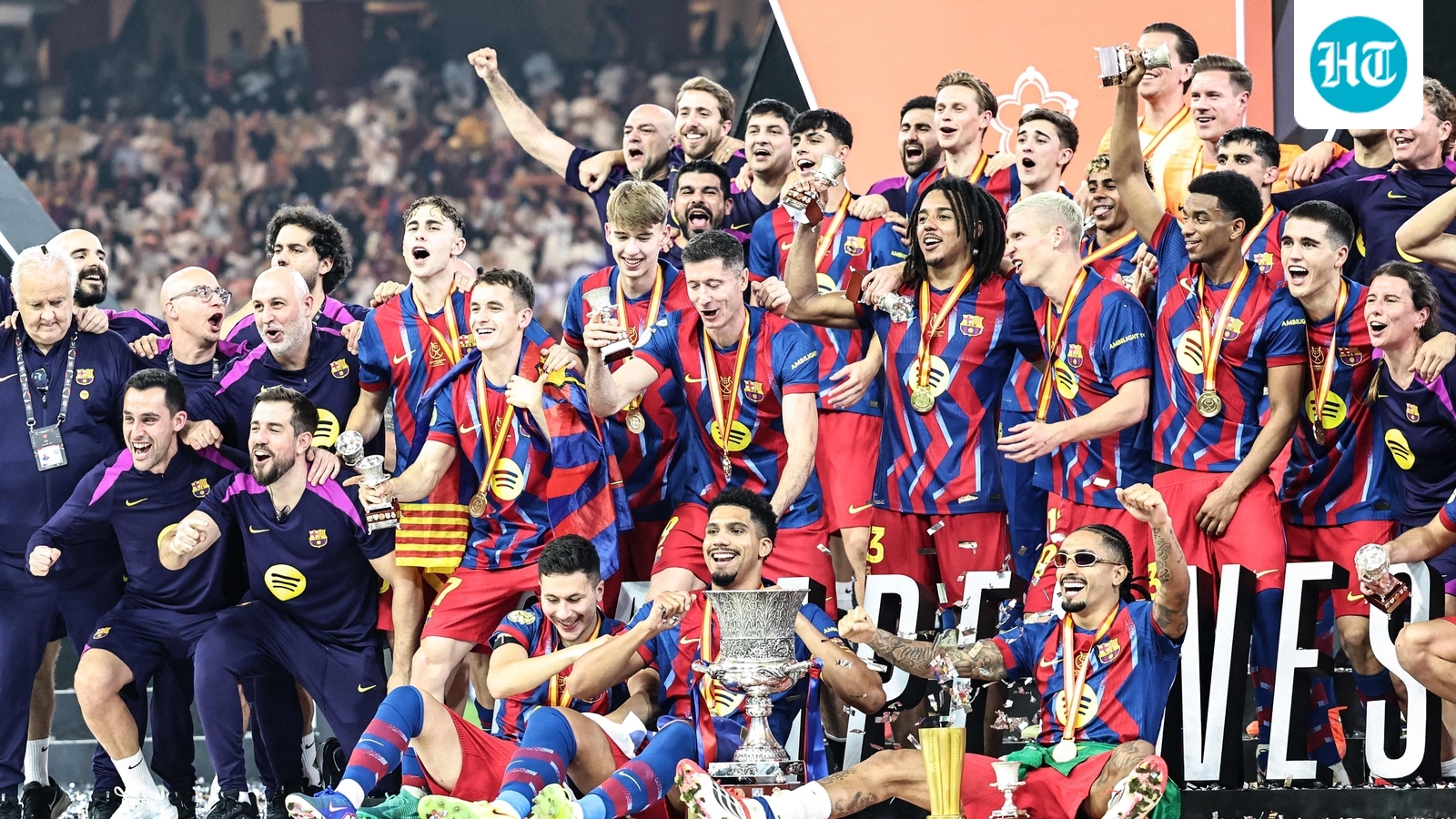 Barcelona edge Real Madrid in thrilling Spanish Super Cup final in Saudi Arabia