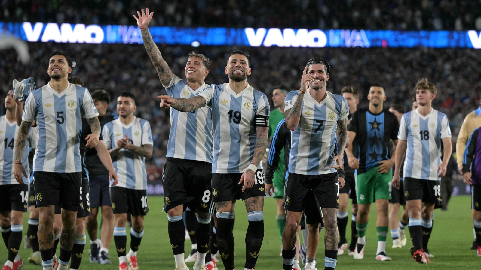 Argentina rout Brazil to cap World Cup qualification party