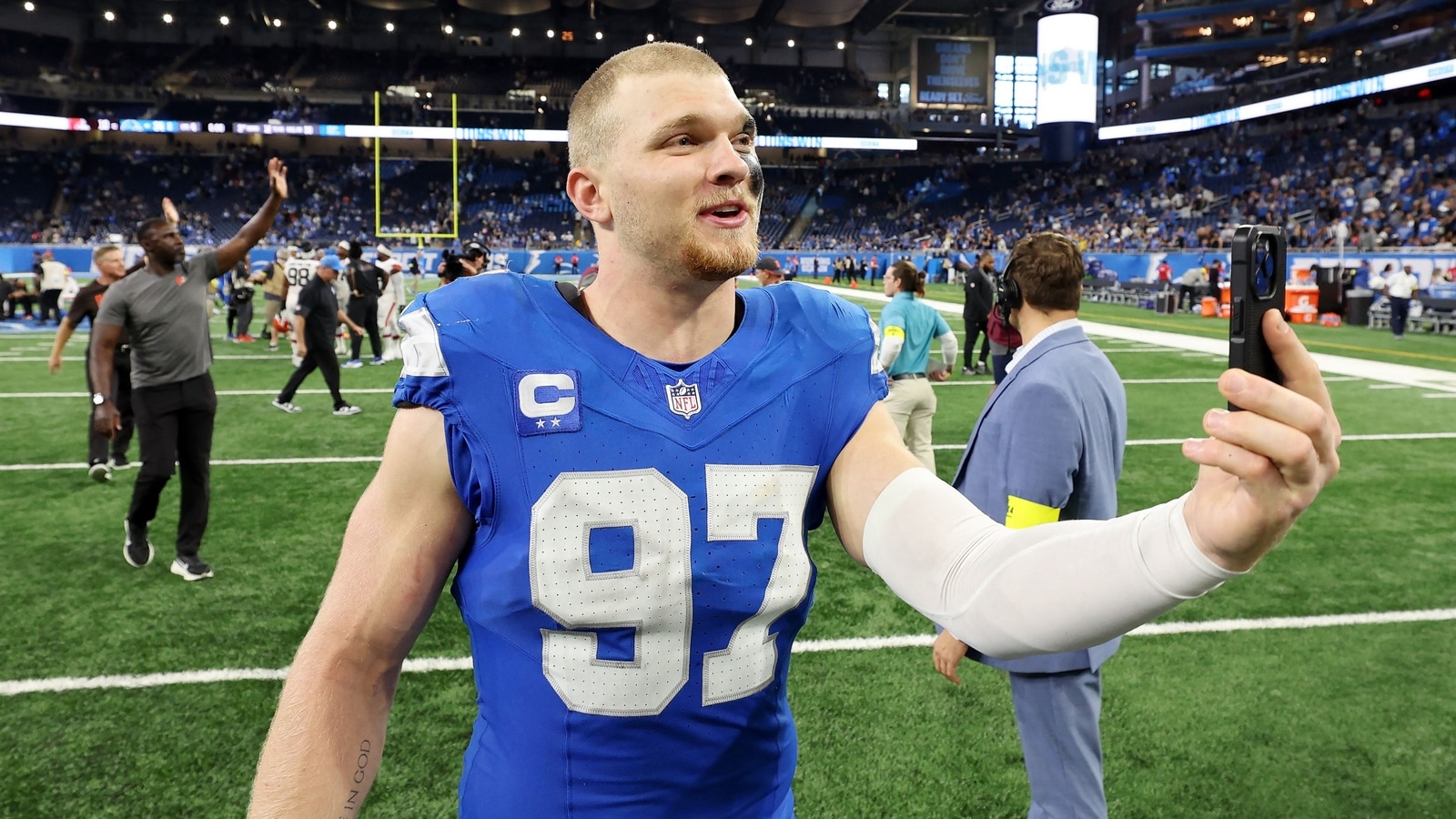 Lions' Aidan Hutchinson opens up on physical wellbeing, says his body is a ‘temple’