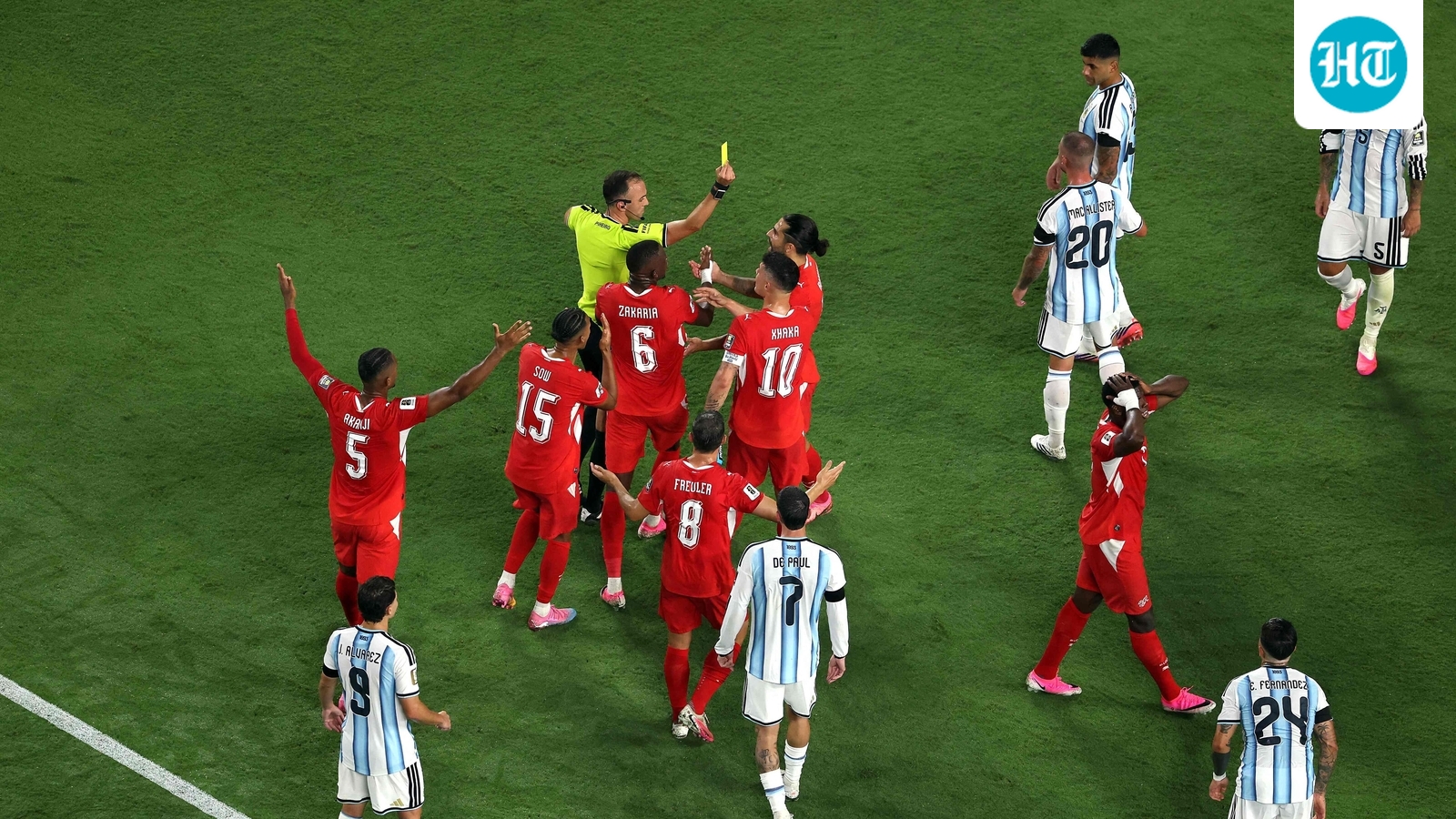 Switzerland rage over 'disastrous' Embolo red card controversy, but refuse to revive 'Argentina favoured' claims