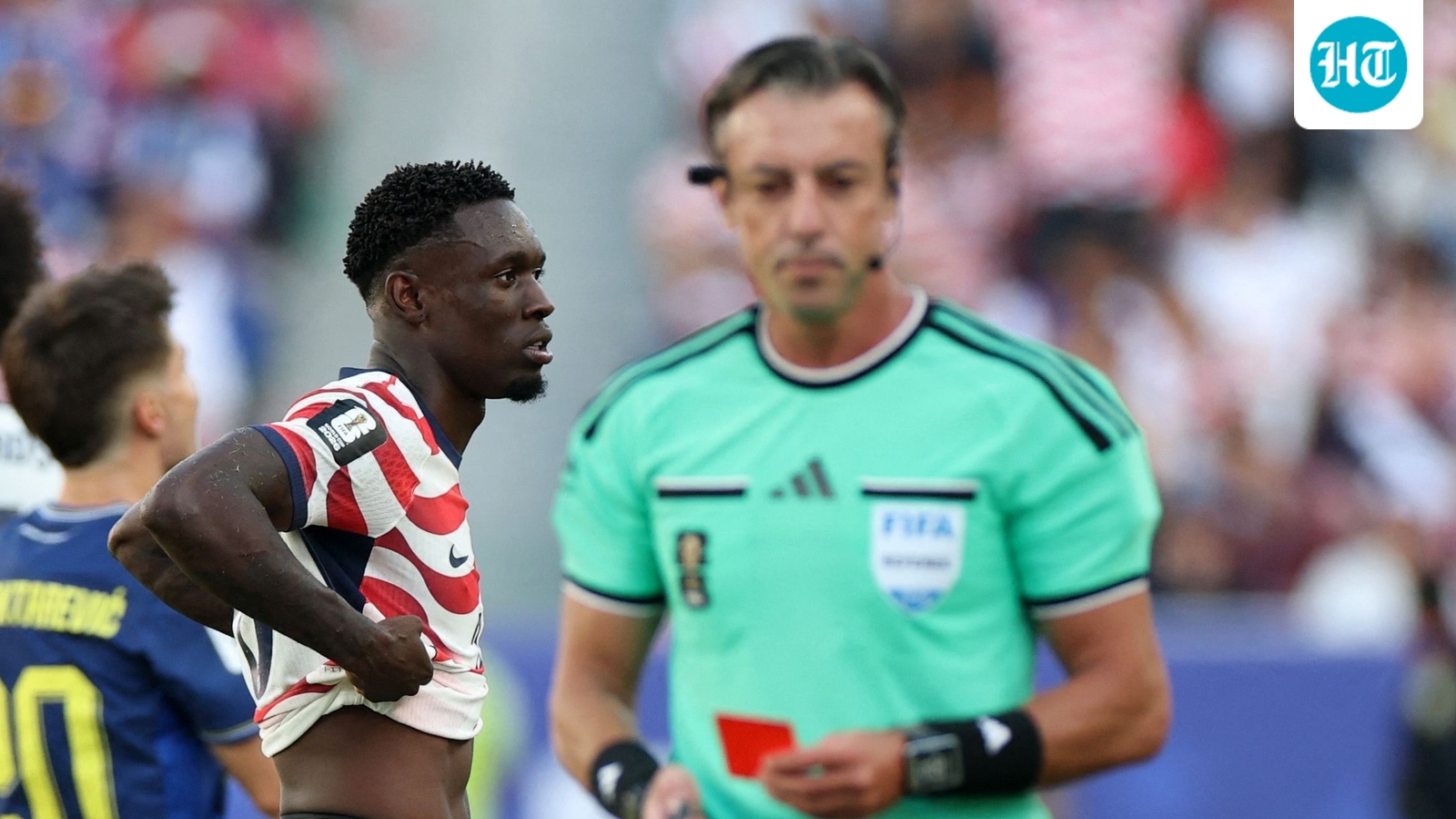 Balogun suspended: Brazilian referee's officiating history under scanner after red card in USA vs Bosnia