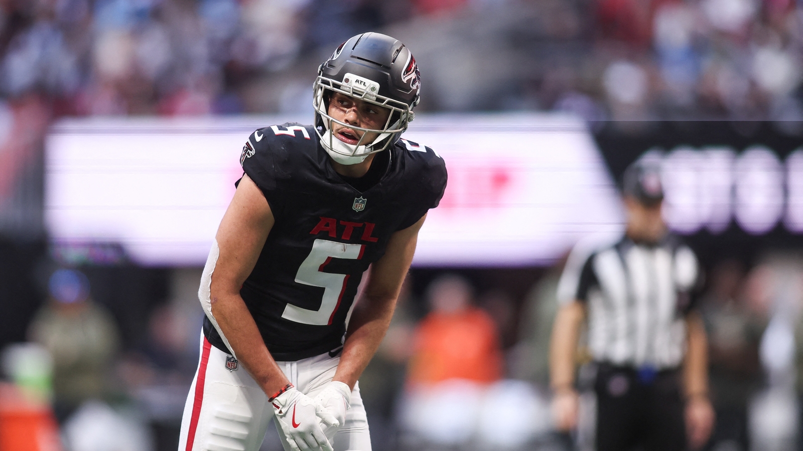 Is Drake London playing tonight vs Rams? Positive update ahead of Monday Night Football