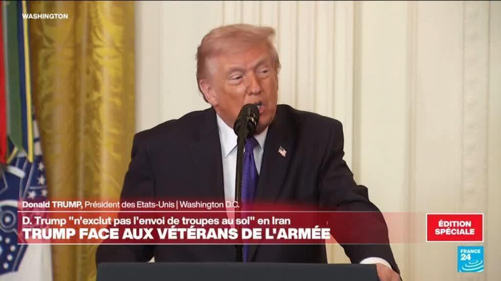 Trump warns of new 'big wave' of strikes on Iran, does not rule out troops on ground