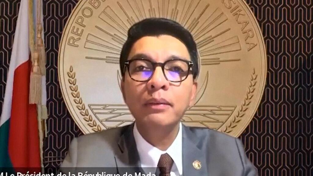 Malagasy President Rajoelina says he fled to a "secure location" to "protect his life"