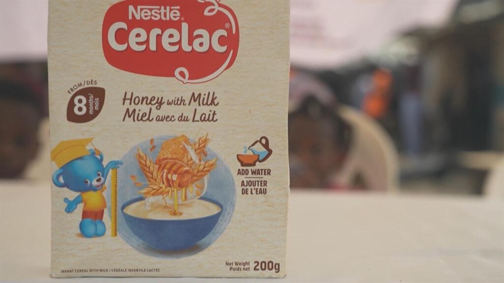 High amounts of sugar found in Nestlé baby cereal sold in Africa