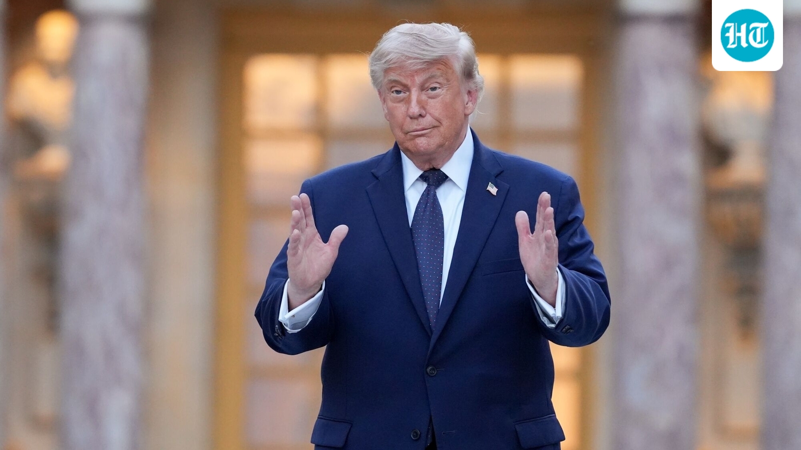 Donald Trump says no toll on Strait of Hormuz, threatens a US levy if Iran talks fail