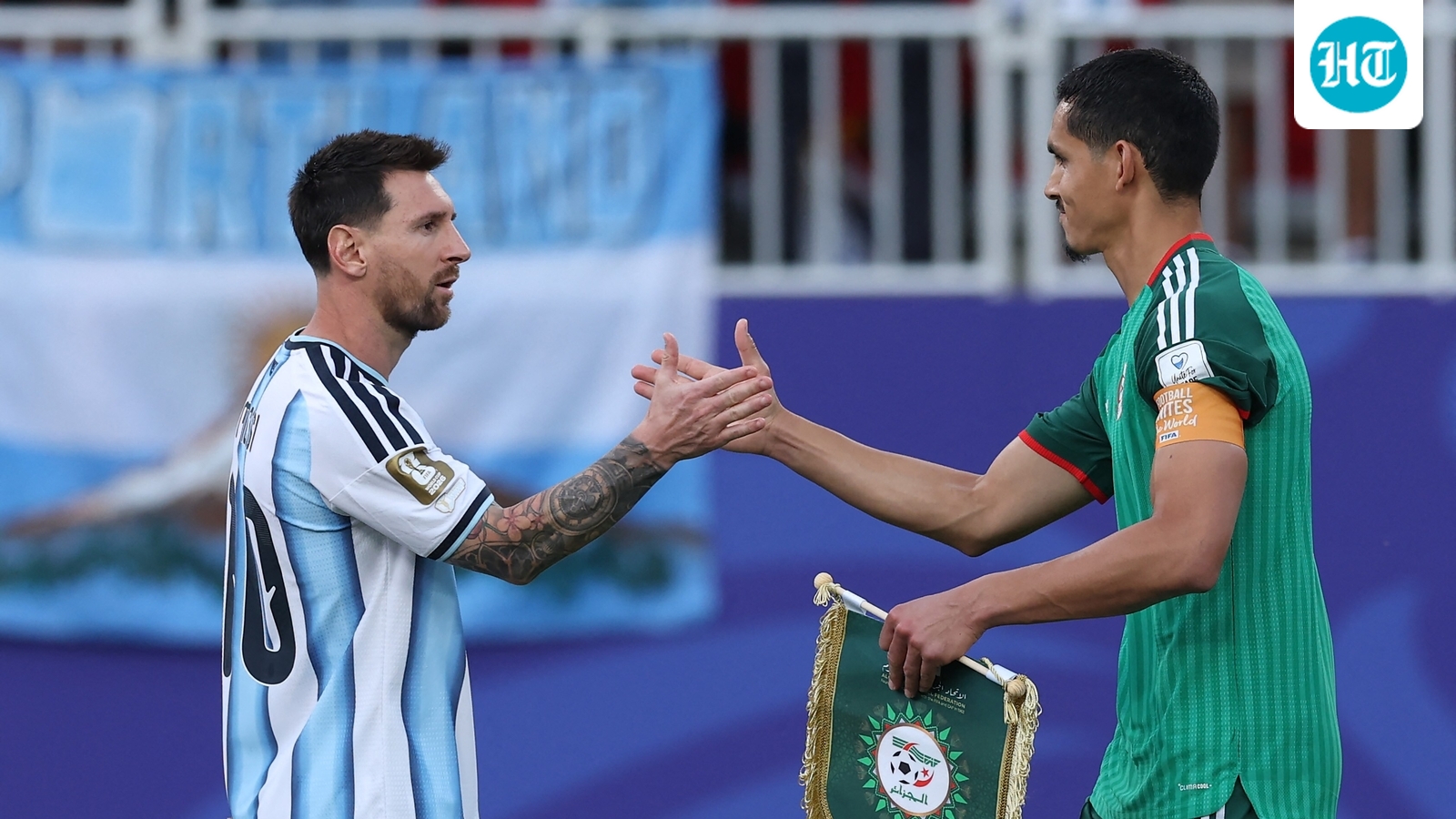 Lionel Messi leaves Algeria defender speechless after World Cup hat-trick: 'We tried to stop him, but it didn't work'