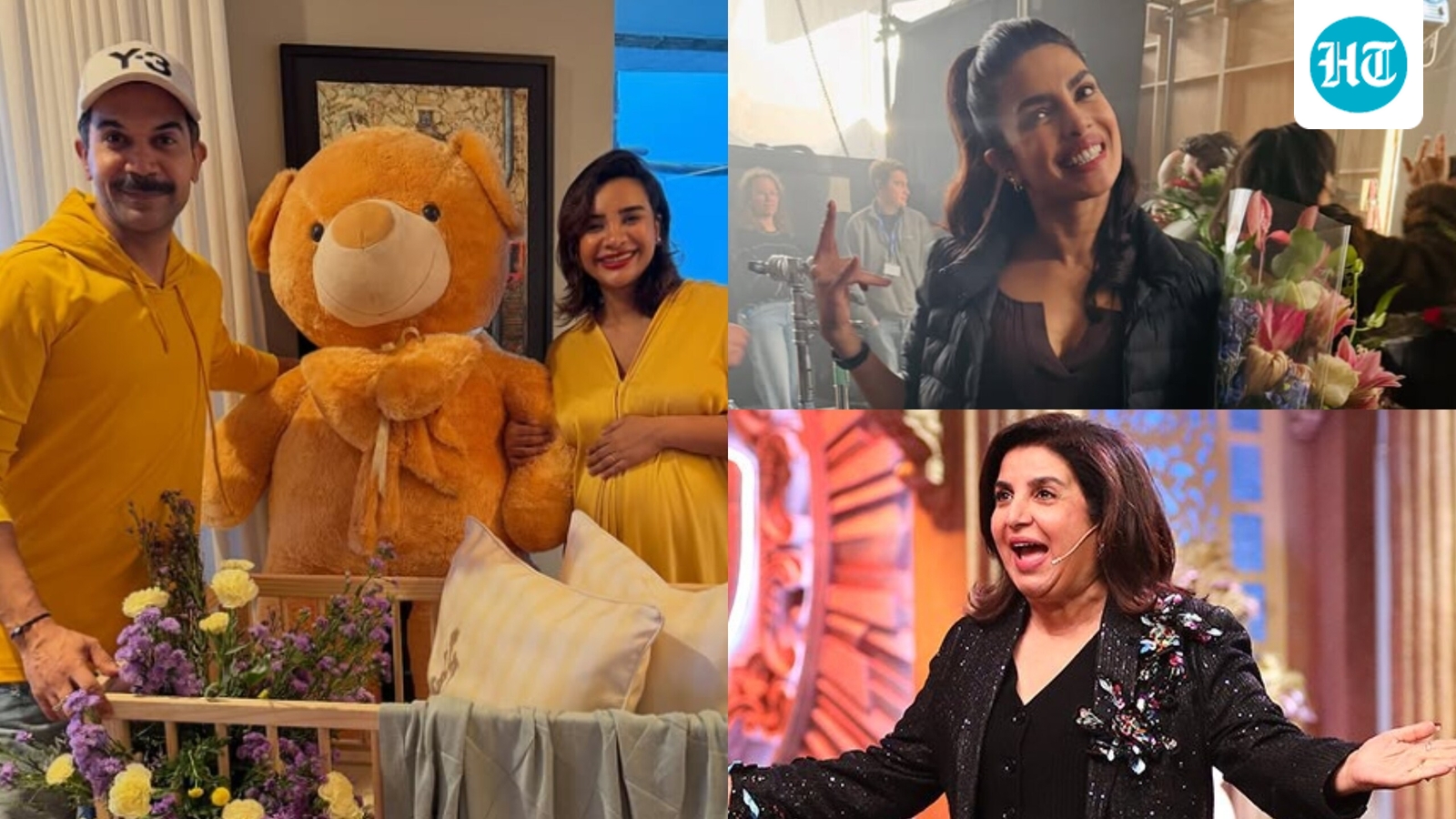 Priyanka Chopra says Rajkummar Rao, Patralekhaa will be best parents; Farah Khan ready to be fun aunt to their baby girl