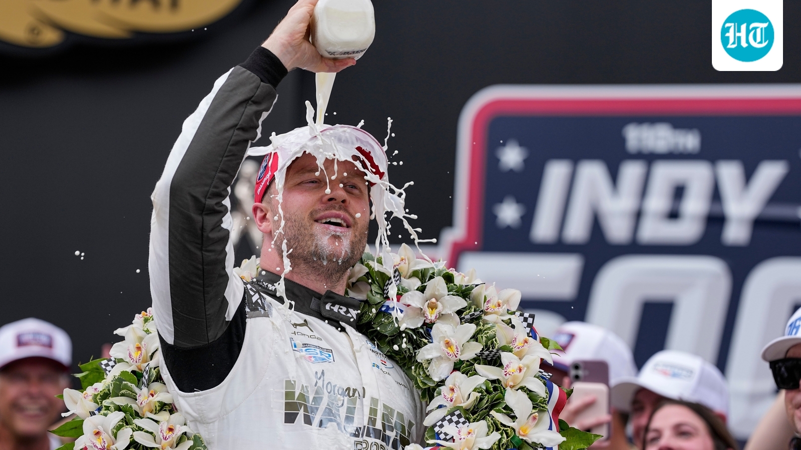 Felix Rosenqvist's wife, daughter give epic message after Indy 500 win: ‘You have no idea…’