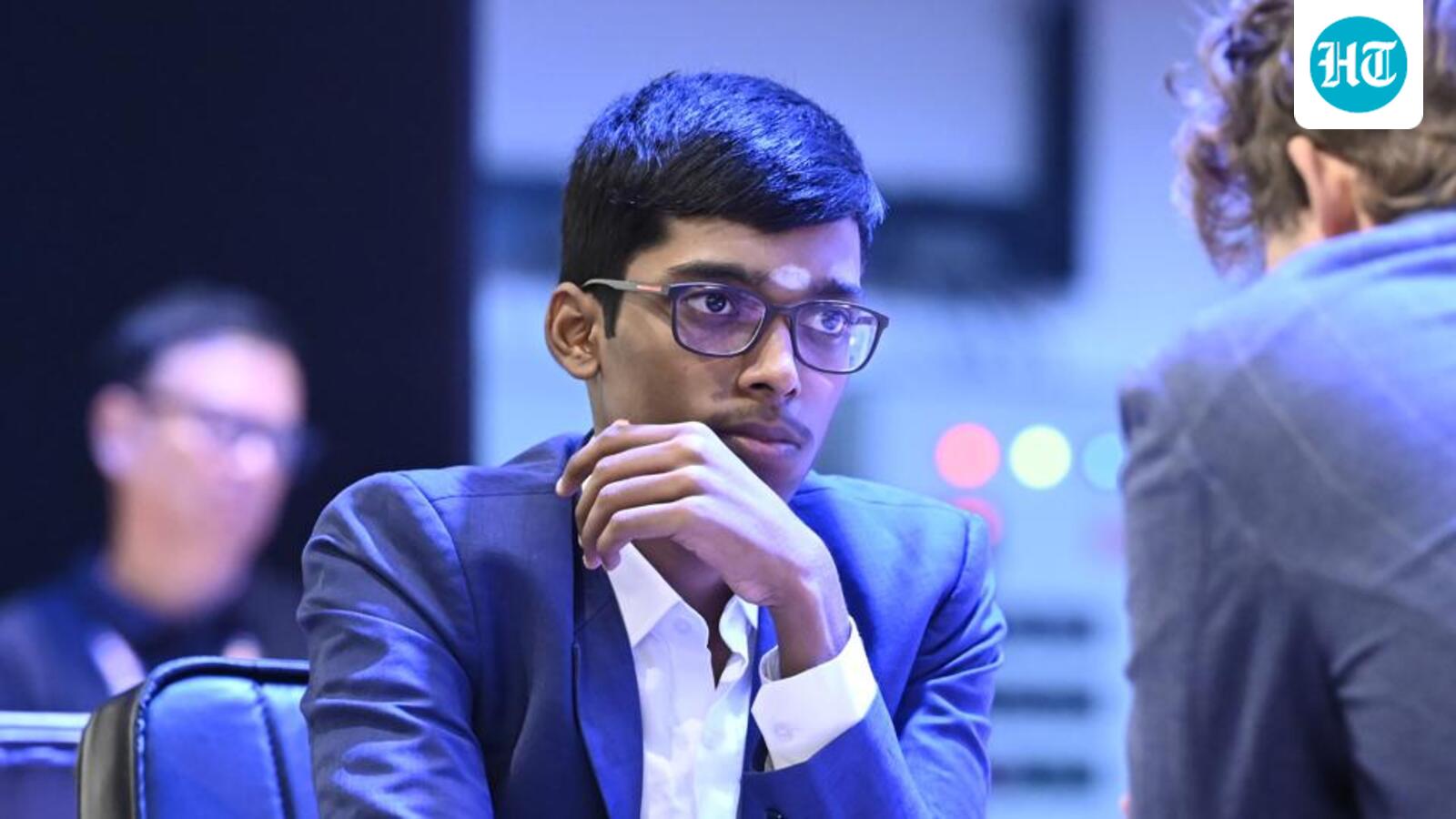 Praggnanandhaa beats Gukesh, in race for Norway Chess title
