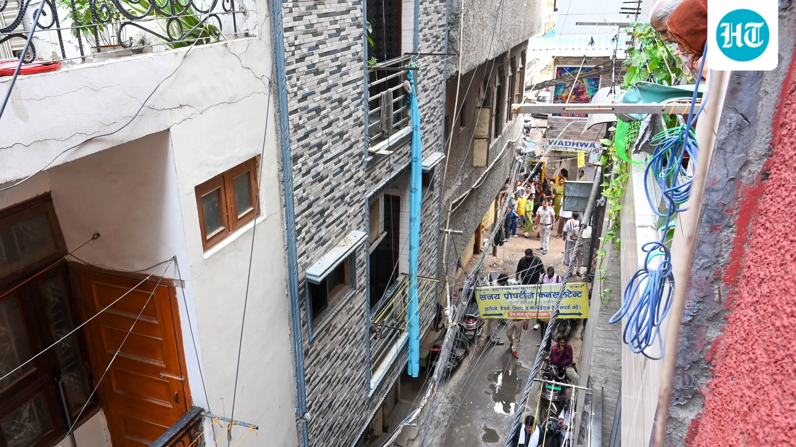 Ladders, saree pulleys: Neighbours turn rescuers after fire at building in Delhi's Tughlakabad