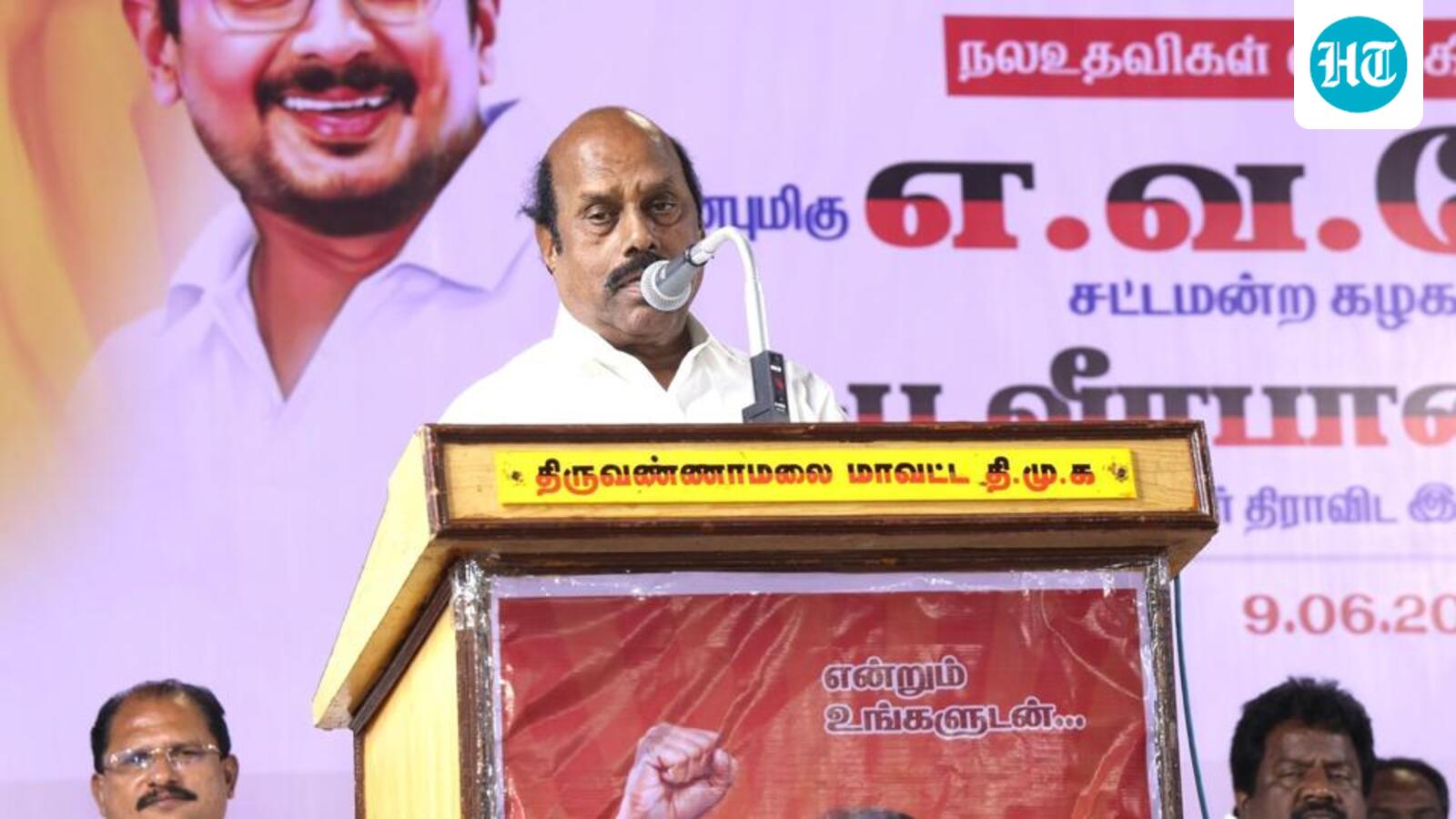 DVAC raids ex-TN minister EV Velu, 11 others in roadworks graft case