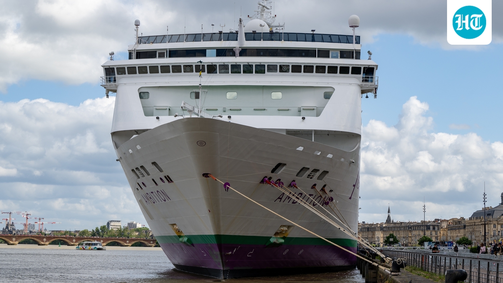 Over 1,700 passengers, crew confined in France after upset stomachs on British cruise ship spark concerns