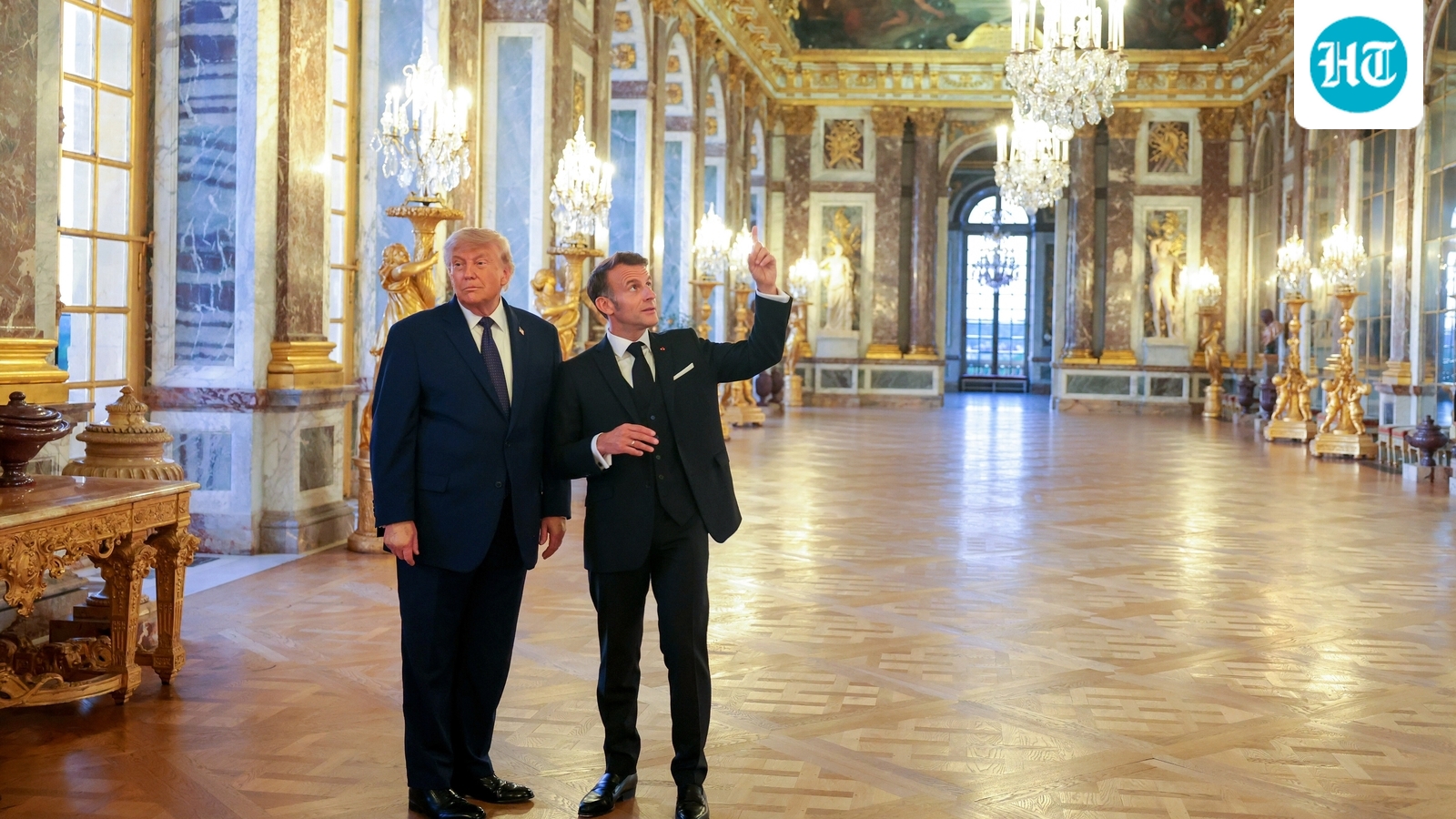 'The real deal': Trump awed by Versailles Palace as France's Macron hosts him for dinner after G7 summit