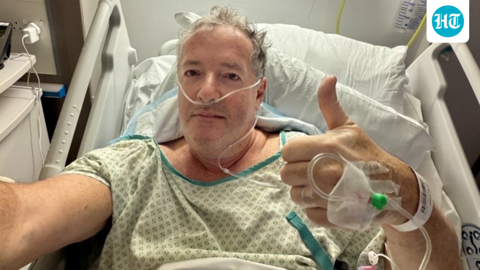 What happened to Piers Morgan? Broadcaster posts hospital photo, jokes 'I blame Donald Trump'