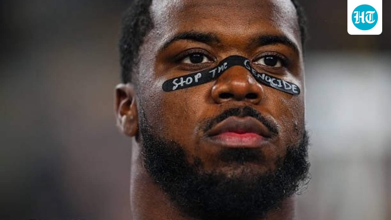Azeez Al-Shaair wears ‘stop the genocide’ eye black at Patriots vs Texans game – will he be penalized again?
