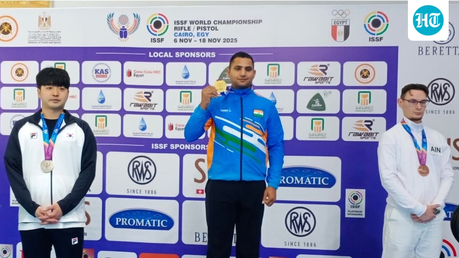 Ravinder Singh crowned world champion in men's 50m pistol; Elavenil Valarivan wins women's 10m air rifle bronze