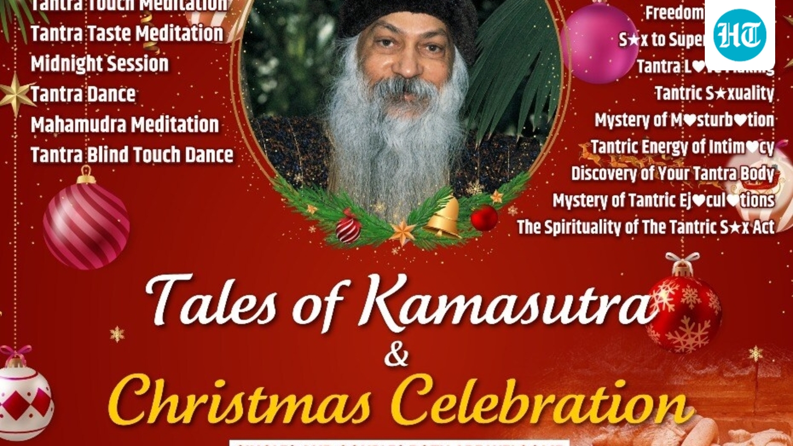 Goa's controversial 'Kamasutra and Christmas' event sparks public outrage