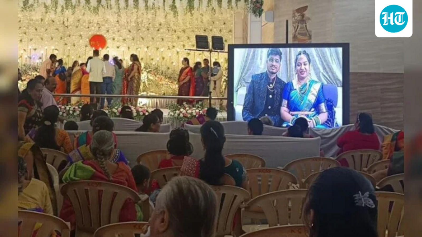Newlyweds ‘attend’ wedding reception via video call amid IndiGo flight cancellation: Report
