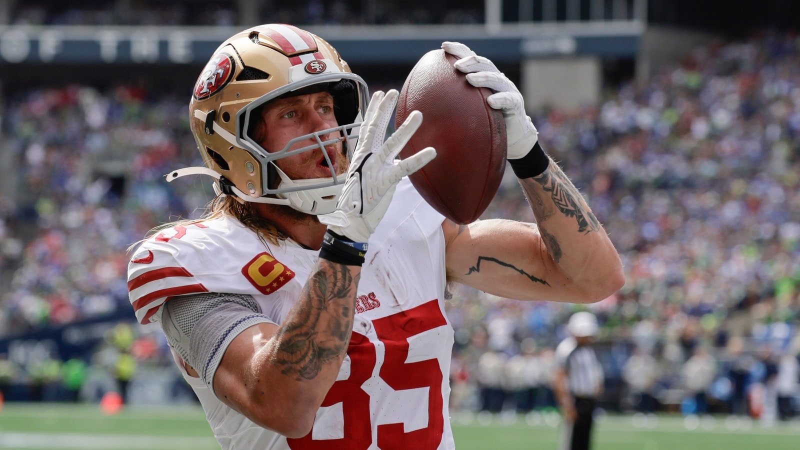 George Kittle injury update: What happened to 49ers star vs Seahawks; will he return? Latest here