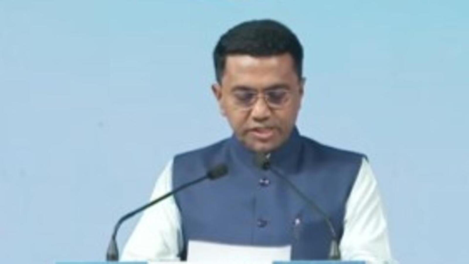 Goa keen to develop green, export oriented shipbuilding sector: CM Sawant