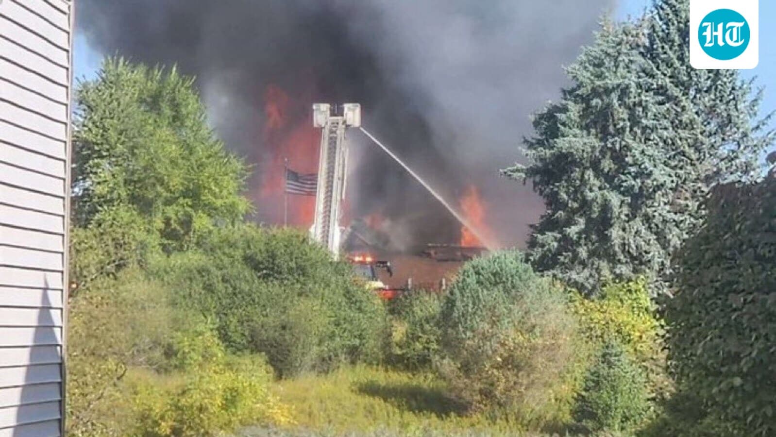 Grand Blanc shooting: Possible bomb threat amid massive fire at Mormon church; first info on suspect