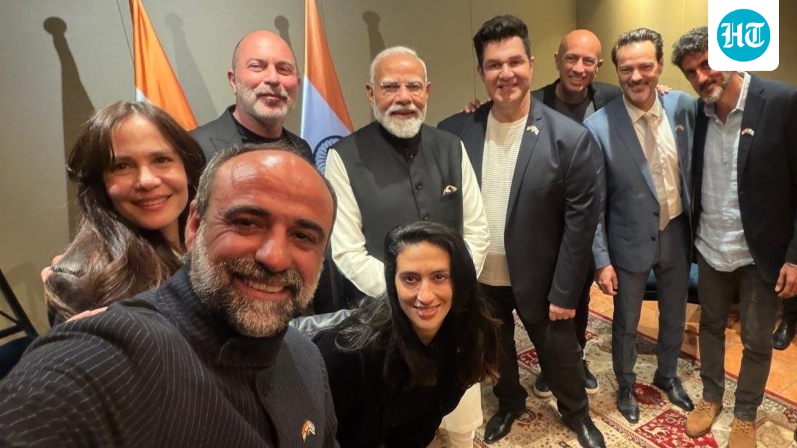 PM Narendra Modi meets, clicks selfie with Fauda team in Israel; Lior Raz calls it a ‘huge honour’