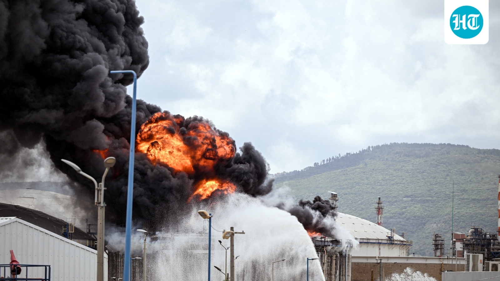 Waiting to exit Gulf, fully-loaded oil tanker that crossed Hormuz in Feb hit by Iran near Dubai. What we know so far