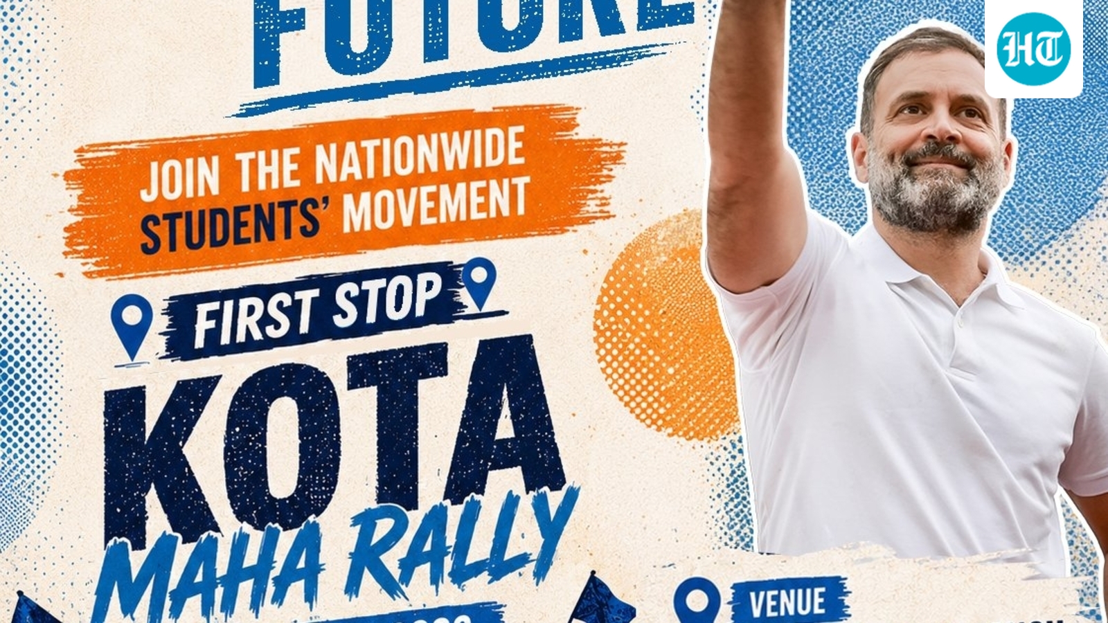 Chhatron ki goonj: Rahul Gandhi calls on youth to join Kota protest against exam paper leaks, recruitment delays