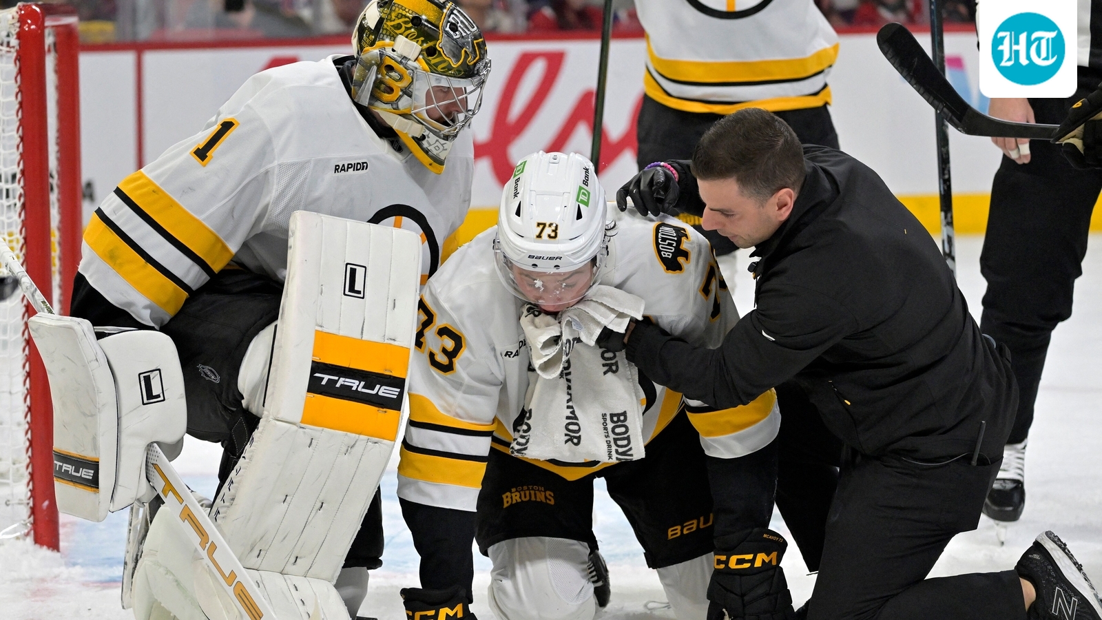 'Saw his teeth come out': Scary video of Charlie McAvoy injury sparks fan concern