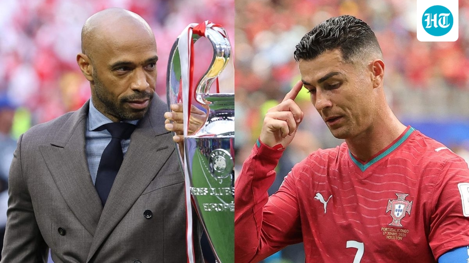 Cristiano Ronaldo called out by Thierry Henry after Portugal stumble: 'The team needs to score, not you'