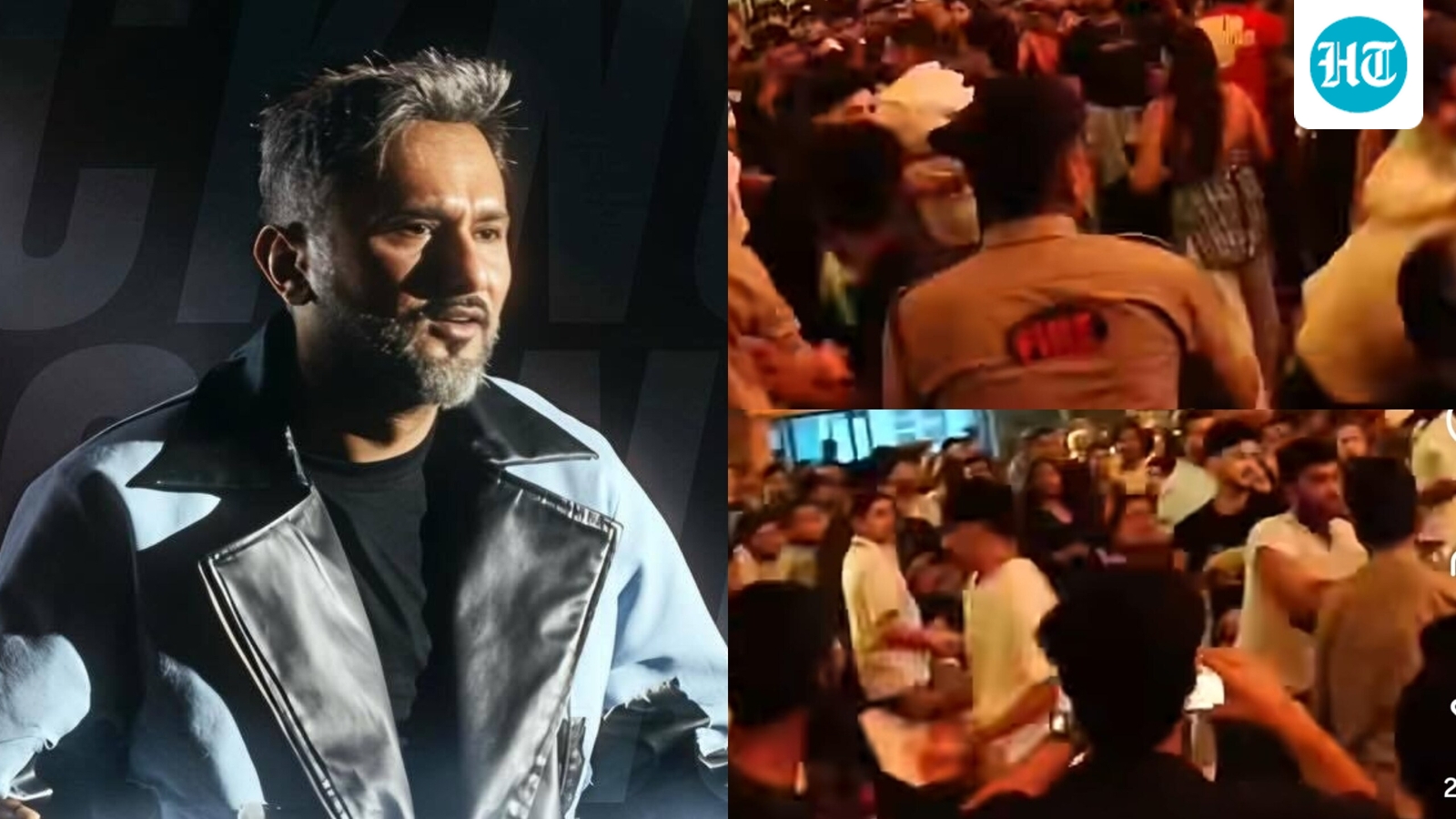 Fight breaks out at Yo Yo Honey Singh’s Delhi concert, police intervene as singer continues performing. Watch