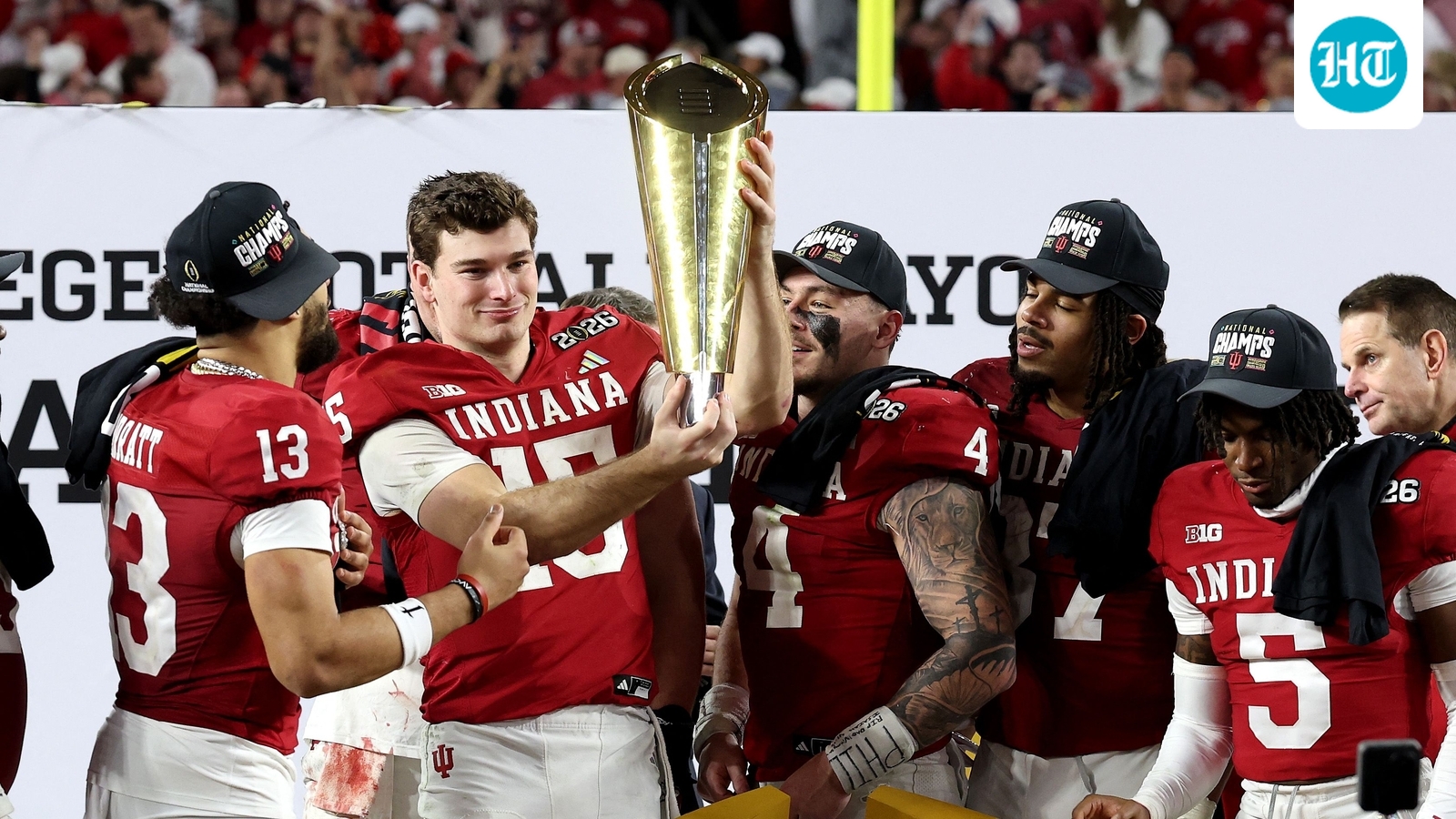 Indiana Hoosiers win CFP national championship over Miami Hurricanes: 5 points