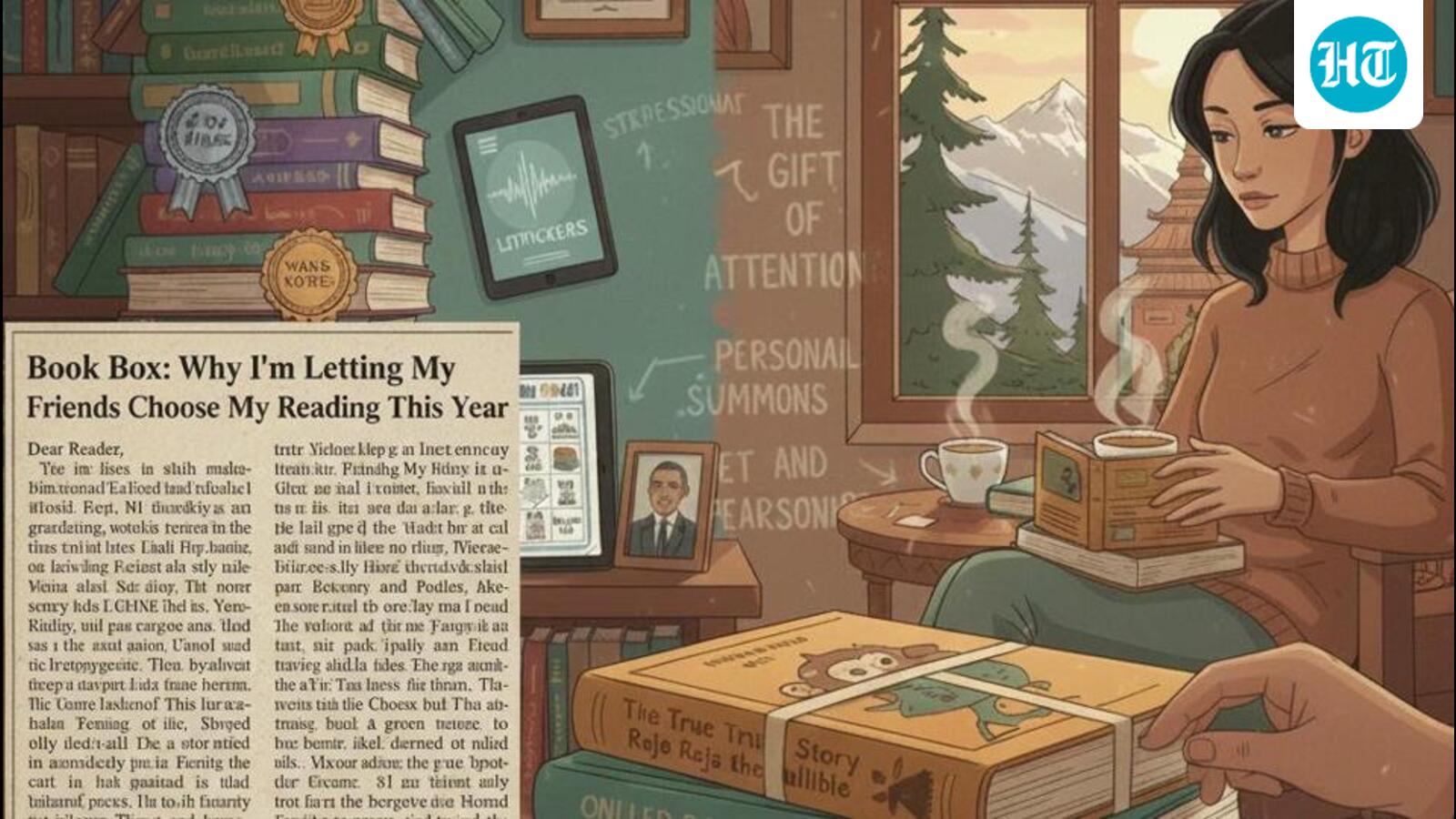 Book Box | What to do when reading becomes a productivity problem?