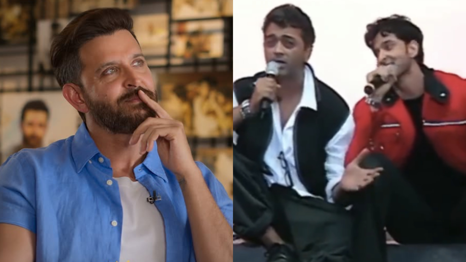 Hrithik Roshan gets nostalgic over old video of him dancing, singing Na Tum Jaano Na Hum with Lucky Ali: ‘What a night’